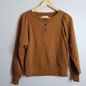 Madewell Brown Sweatshirt